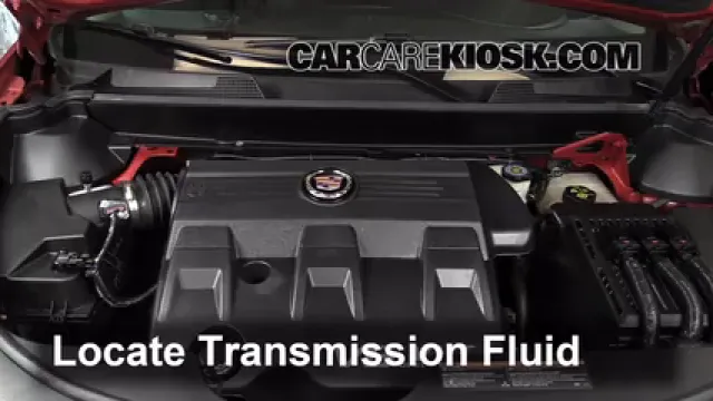 2011 Cadillac SRX 3.0L V6 Transmission Fluid Add Fluid